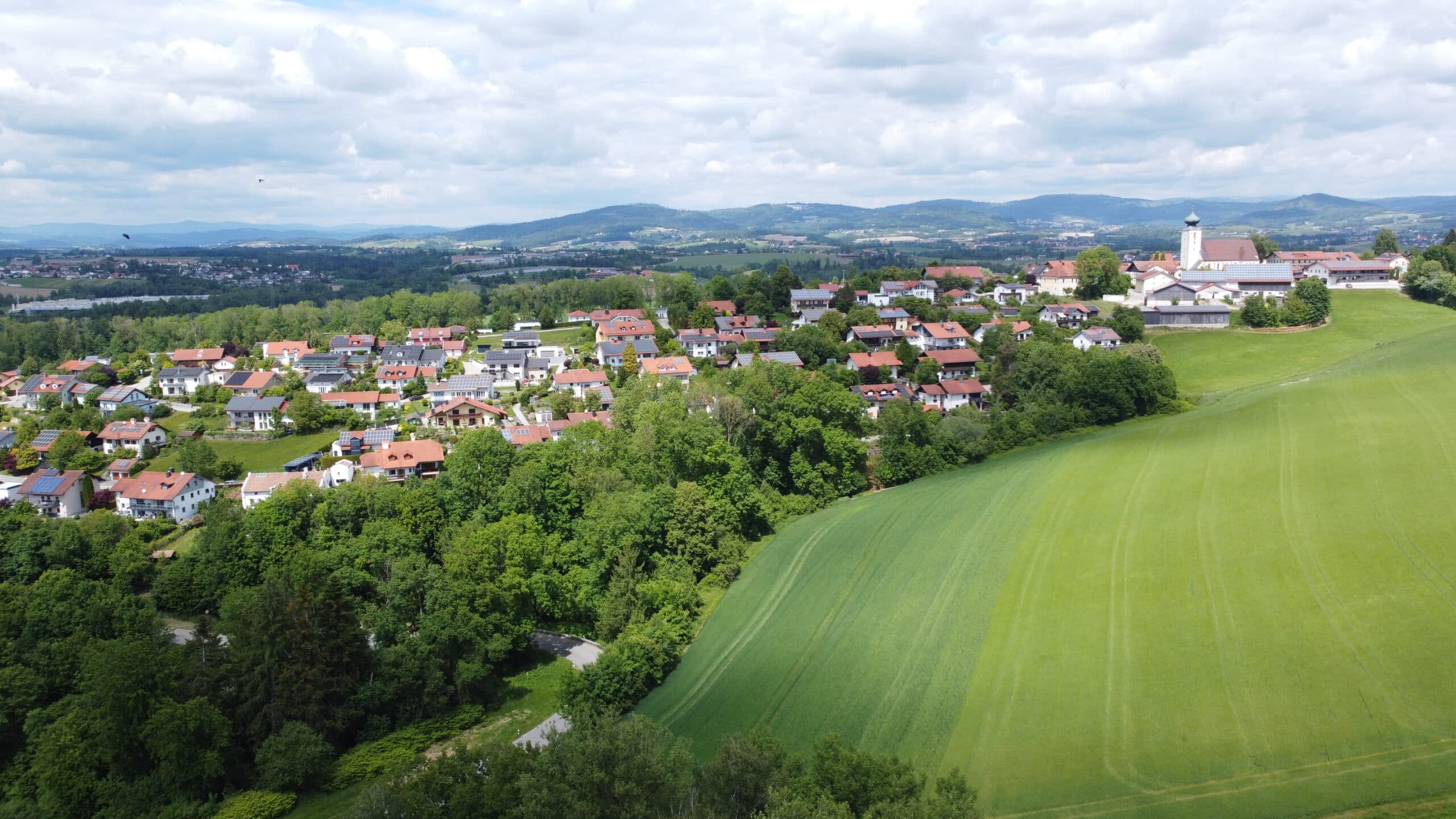 Kellberg Luftaufnahme