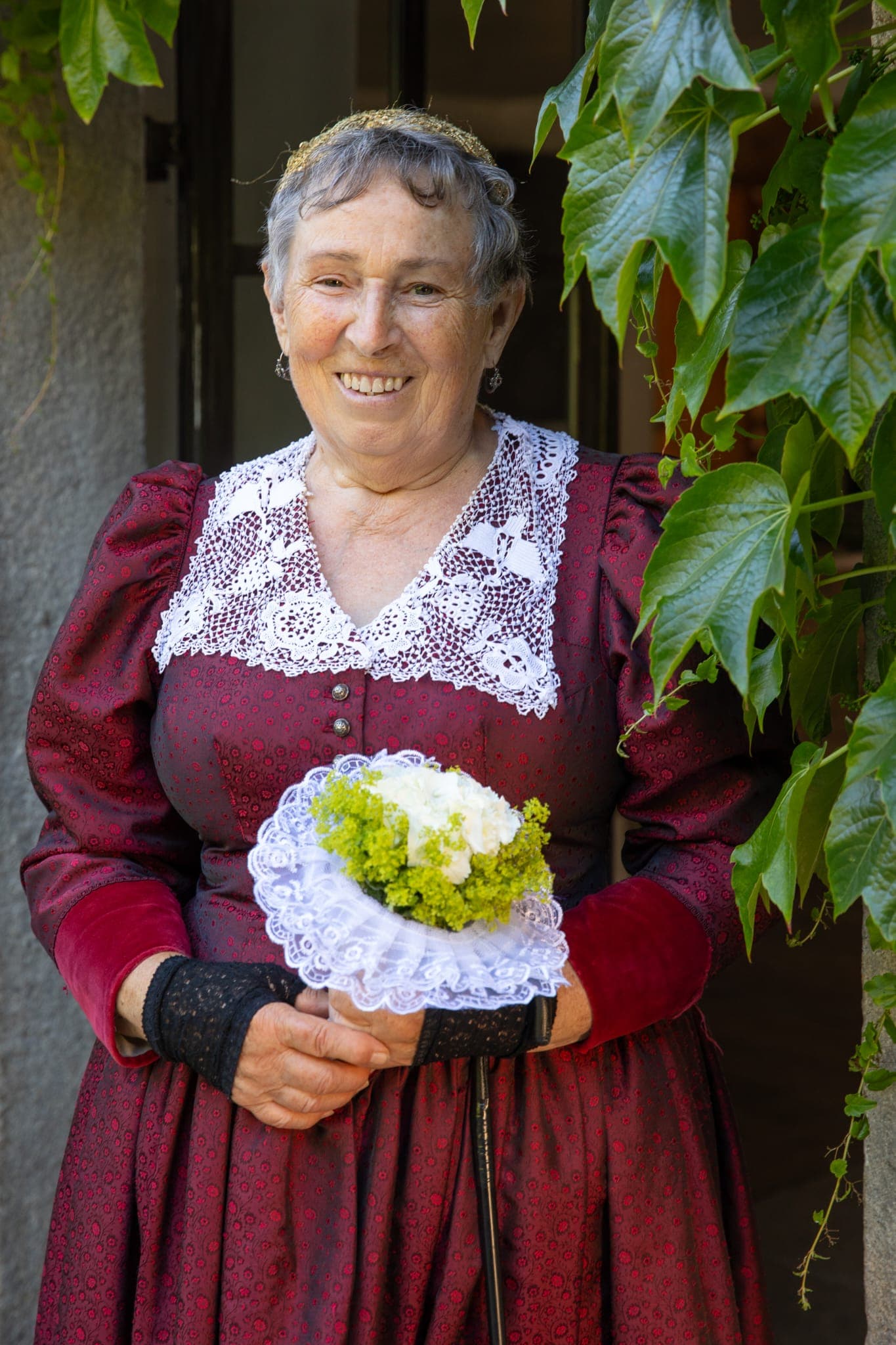 Christa Bremm – Ehrenfahnenmutter, Goldhaubengruppe, Trachtenwartin